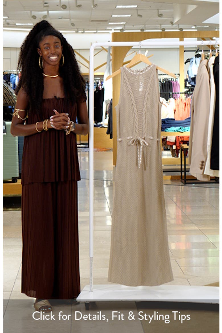 Micah Maxi Sweater Dress video