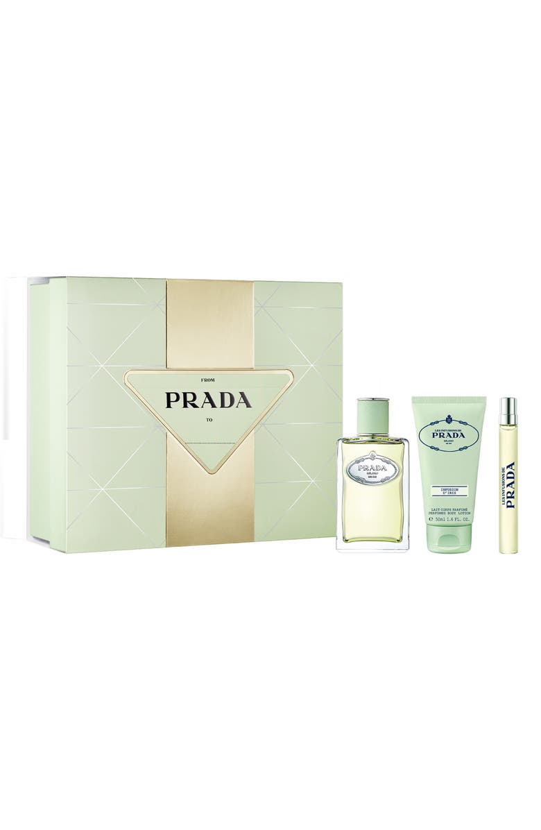 Prada Les Infusions Iris Eau de Parfum 3-Piece Gift Set $245 Value, Main, color,