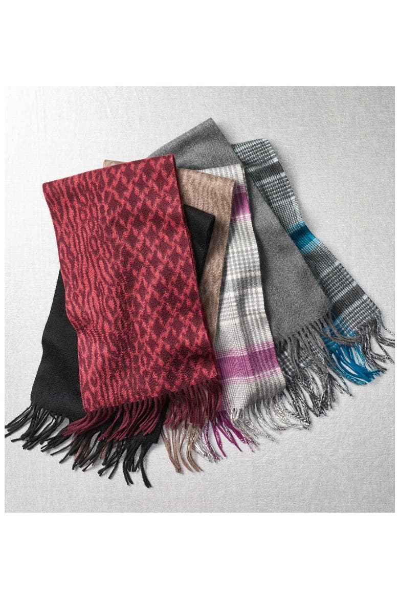 Solid Woven Cashmere Scarf, Alternate, color, CAMEL