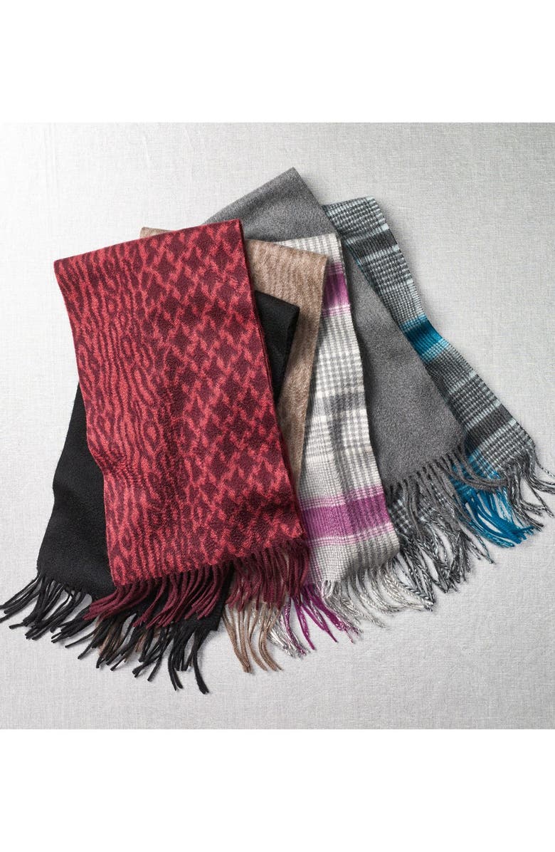 Nordstrom Solid Woven Cashmere Scarf, Alternate, color, 