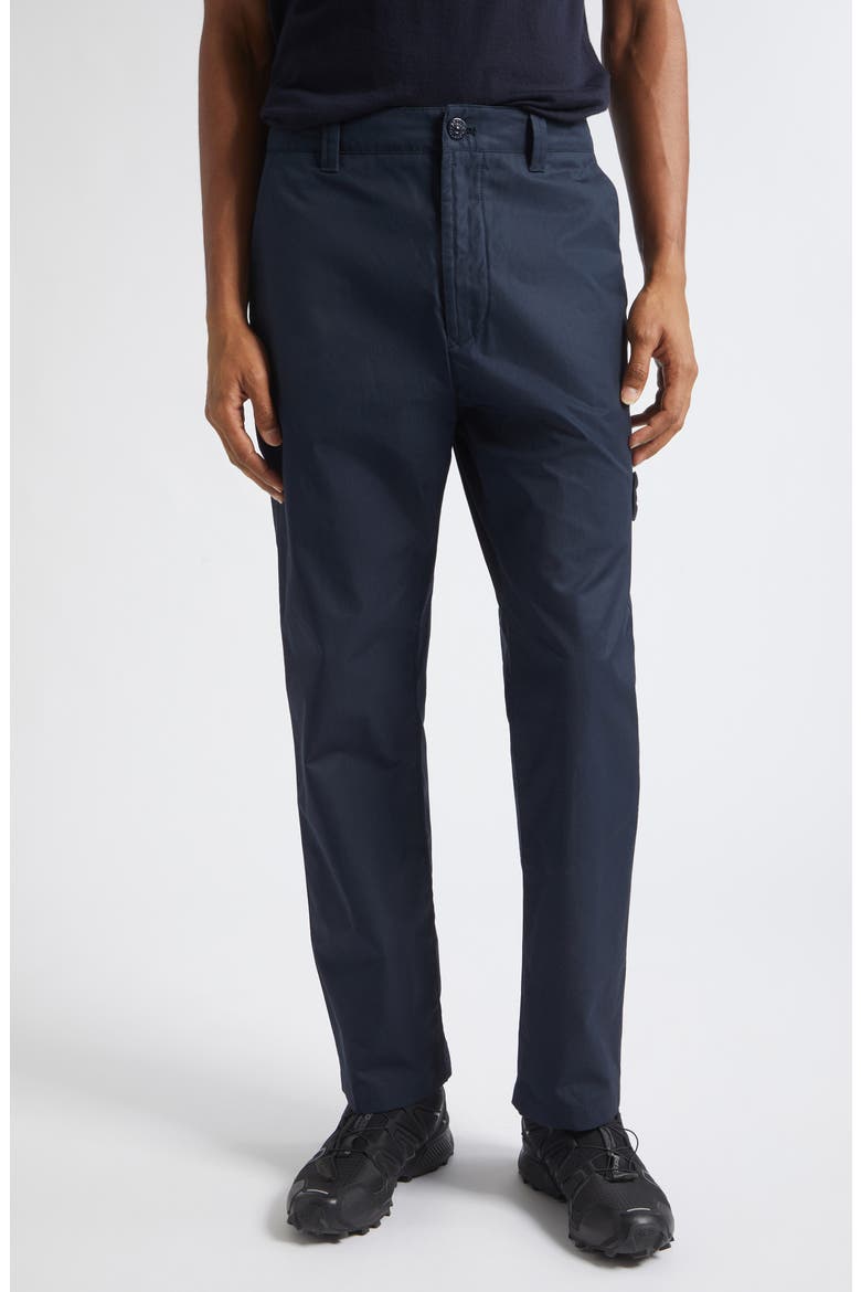 Cotton Cargo Pants, Main, color, V0020 NAVY BLUE