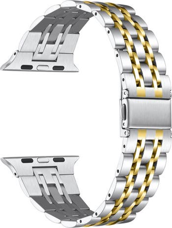 The Posh Tech POSH TECH Rainey Silver/Gold Stainless Steel