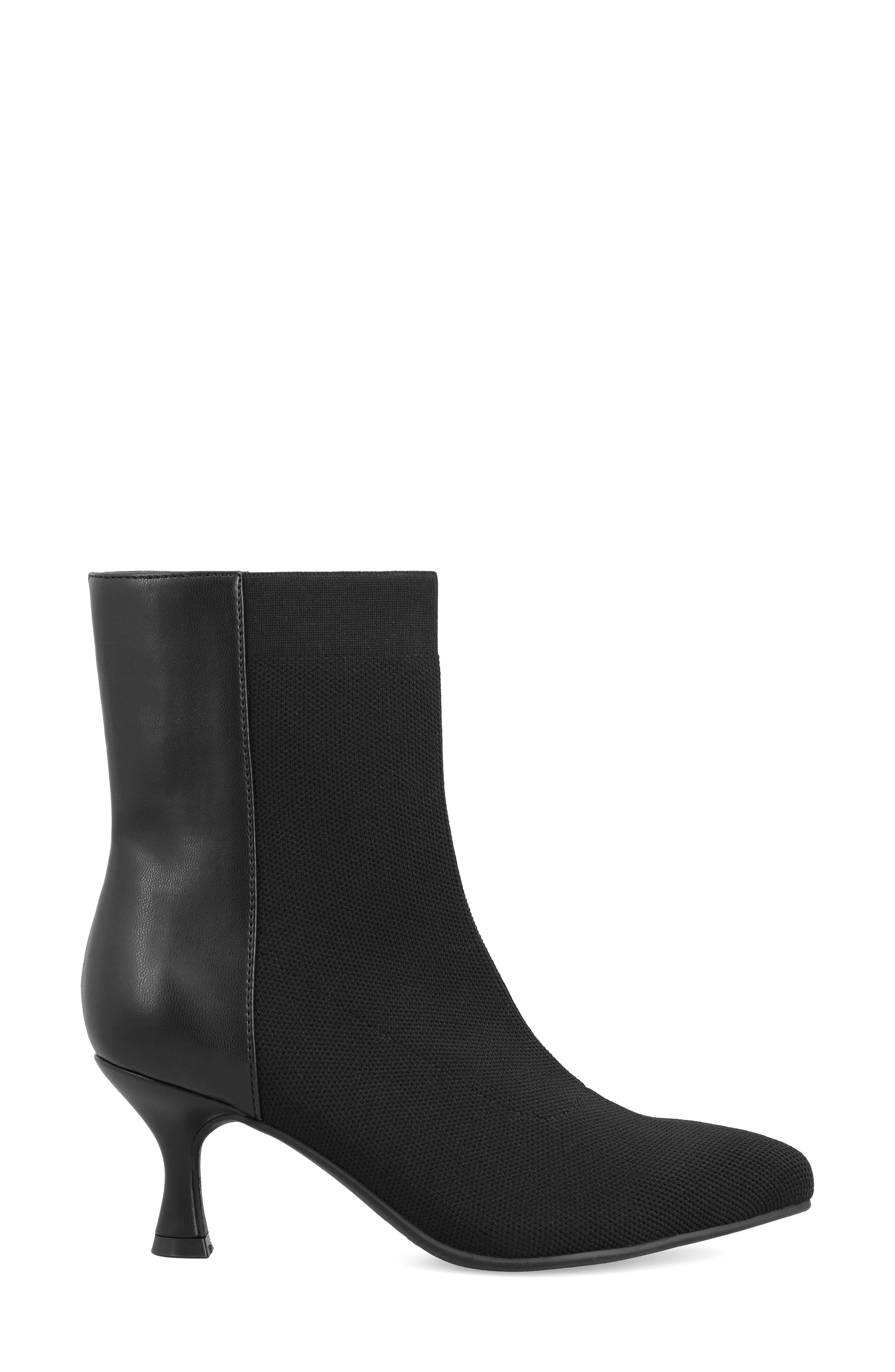 MIA Ediva Pointed Toe Bootie, Alternate, color, Black