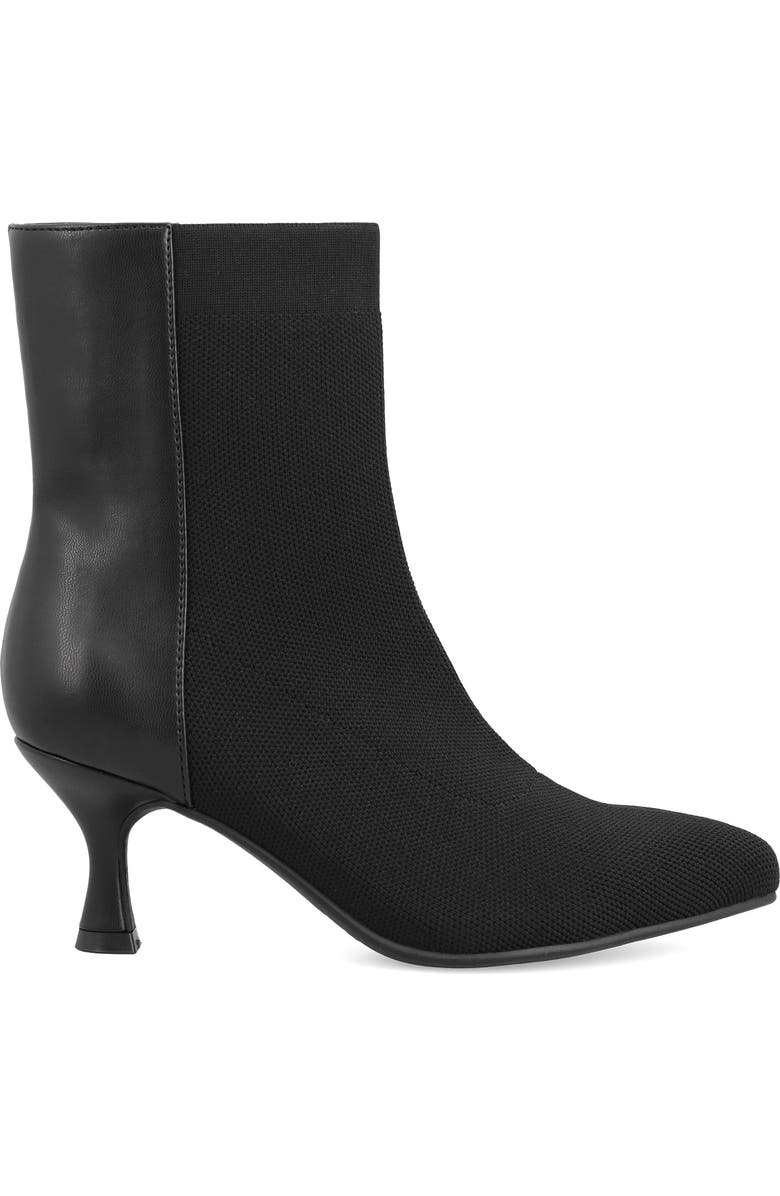 MIA Ediva Pointed Toe Bootie, Alternate, color, Black