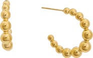 Juvell Graduated Bubble Hoop Earrings