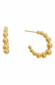 Juvell Graduated Bubble Hoop Earrings