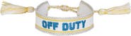 Jollity & Co. Witty Embroidered Bracelets - Choose from 8 Style Options