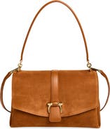 FERRAGAMO Medium Leather Top Handle Bag
