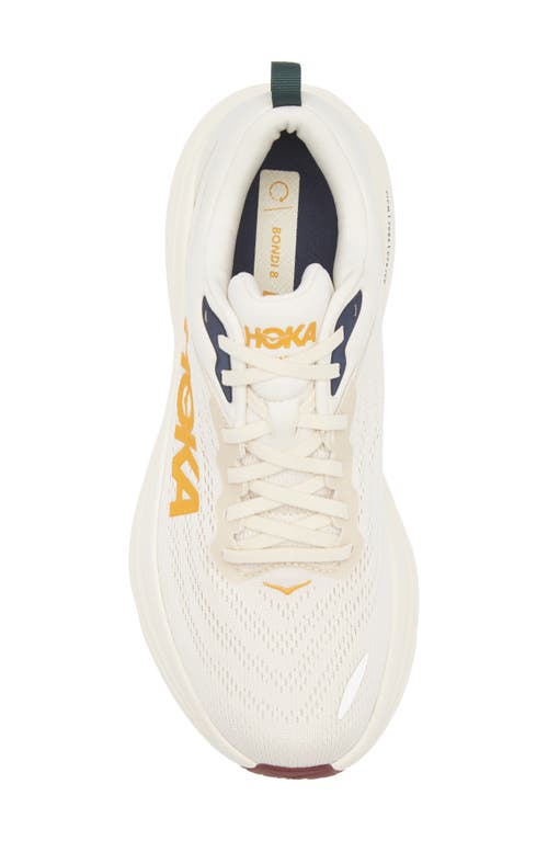 Hoka Bondi 8 Running Shoe In White