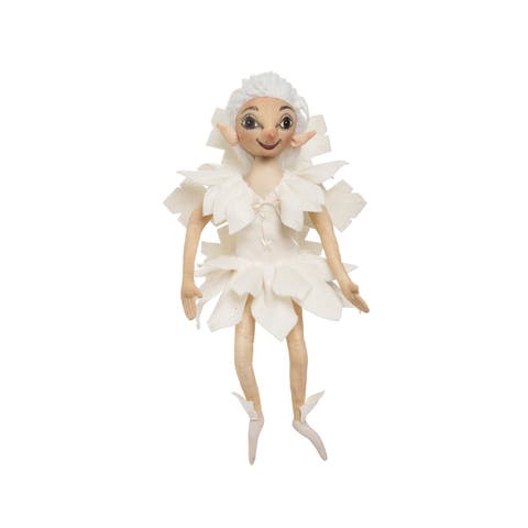 Fae Snowflake Fairy Joe Spencer Gathered Traditions Christmas Art Doll Figure
