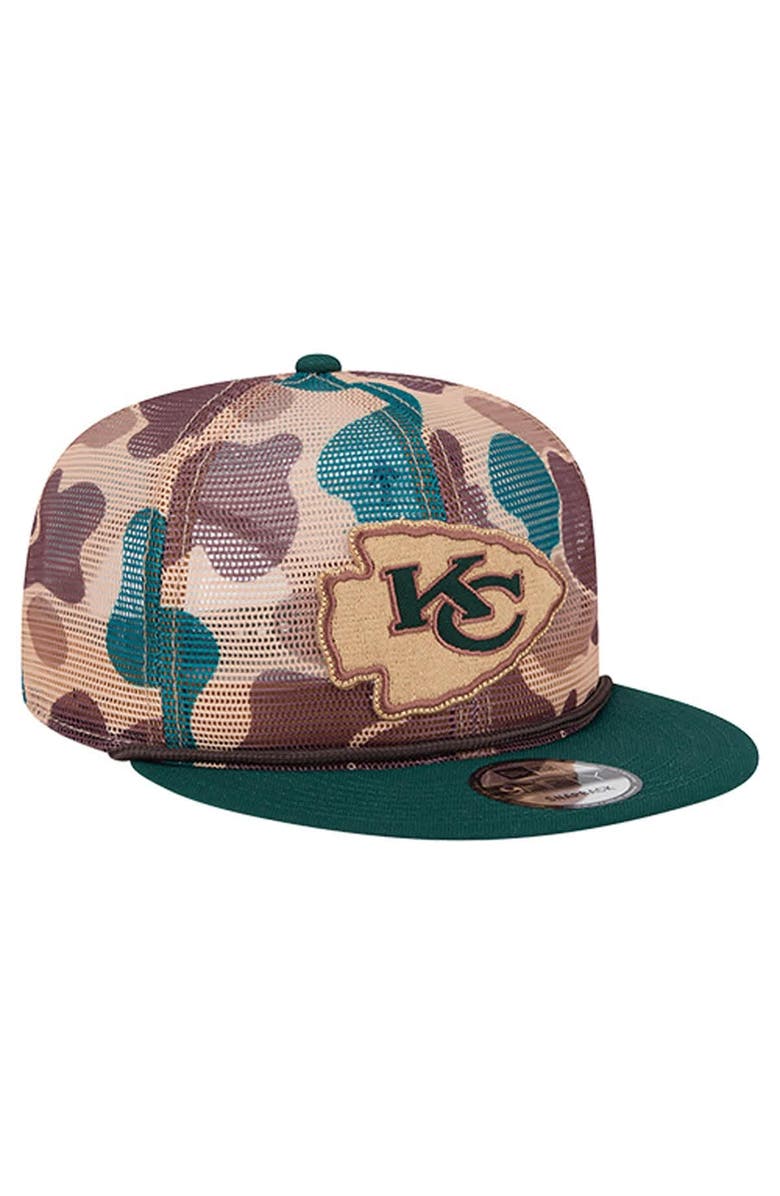 New Era Men's New Era Camo Kansas City Chiefs Duck Camo 9FIFTY Snapback Hat, Alternate, color, 