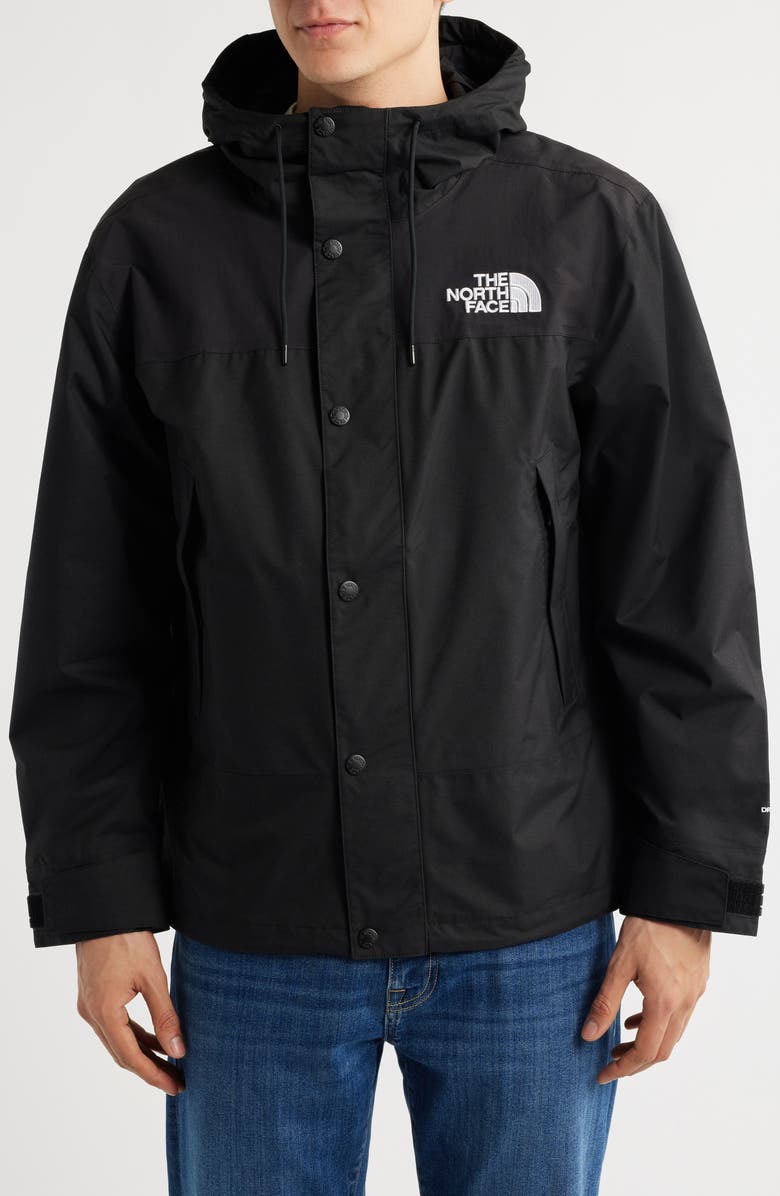 The North Face Reign On Waterproof Hooded Jacket, Alternate, color, Tnf Black