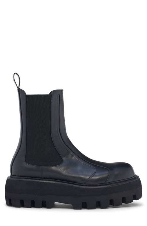 Alexander Mcqueen Leather Boots In Black