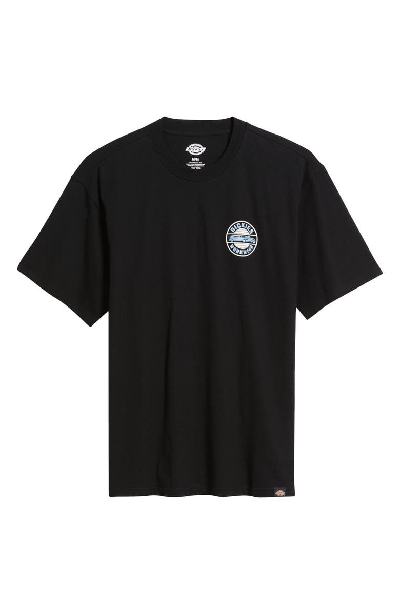 Dickies Circle Graphic T-Shirt, Alternate, color, Black