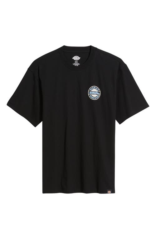 Dickies Circle Graphic T-shirt In Black