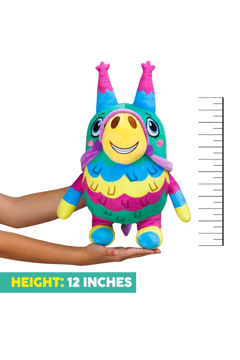 Huggable 12 Inch Plush Dazzle The Donkey Series 1, Alternate, color, Multicolored