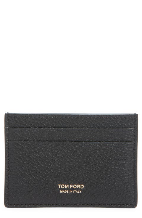Grained Leather Card Case