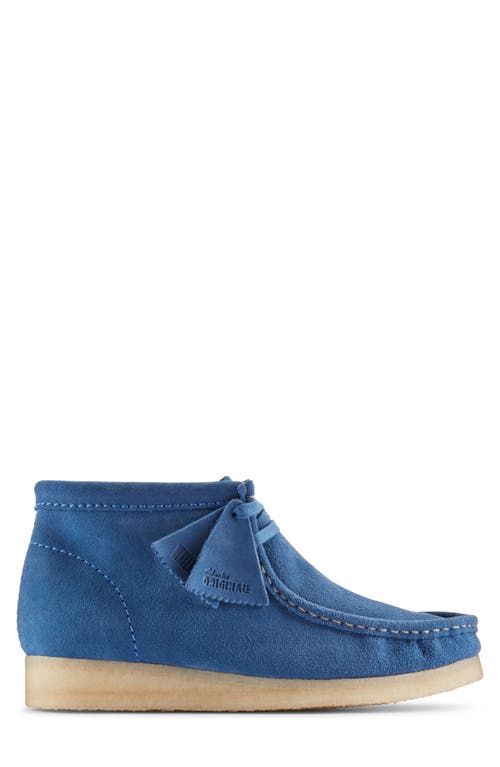Clarksr Clarks(r) Wallabee Chukkah Boot In Blue Suede
