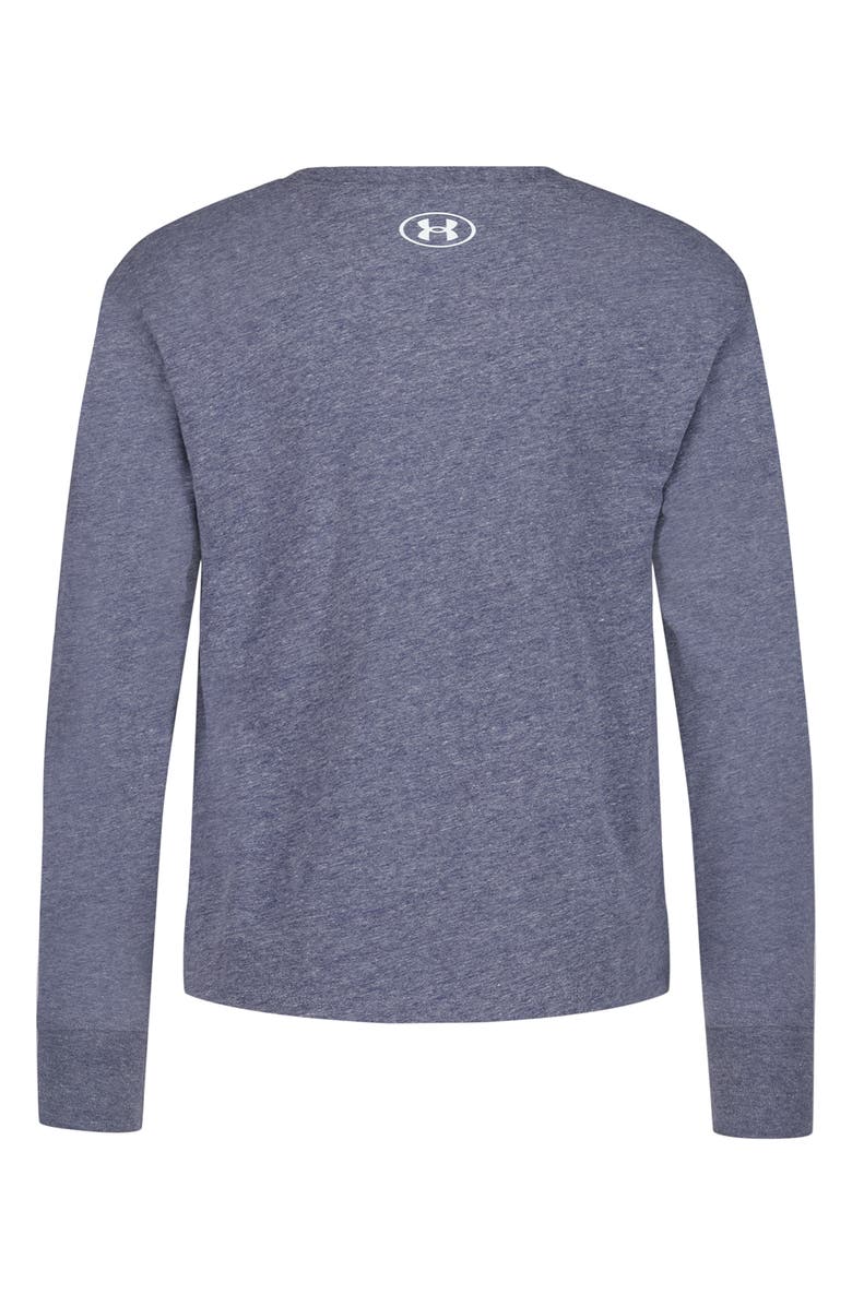 Under Armour Kids' Dreamscape Long Sleeve T-Shirt, Alternate, color, Washed Navy