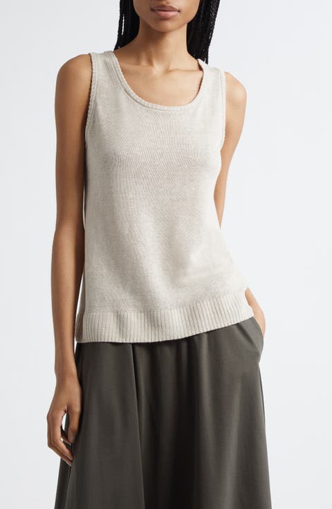 Baccano Linen Sweater Tank