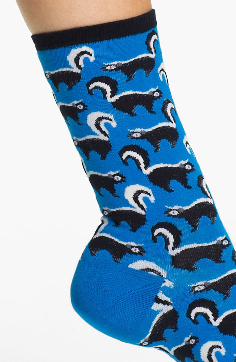 Hot Sox 'Skunks' Socks, Alternate, color, 
