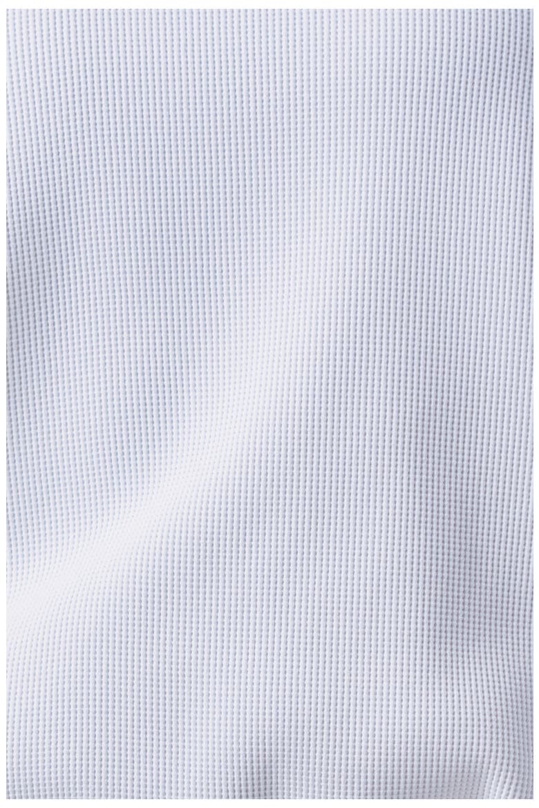 Dry Waffle Long Sleeve T-Shirt, Alternate, color, OFF WHITE