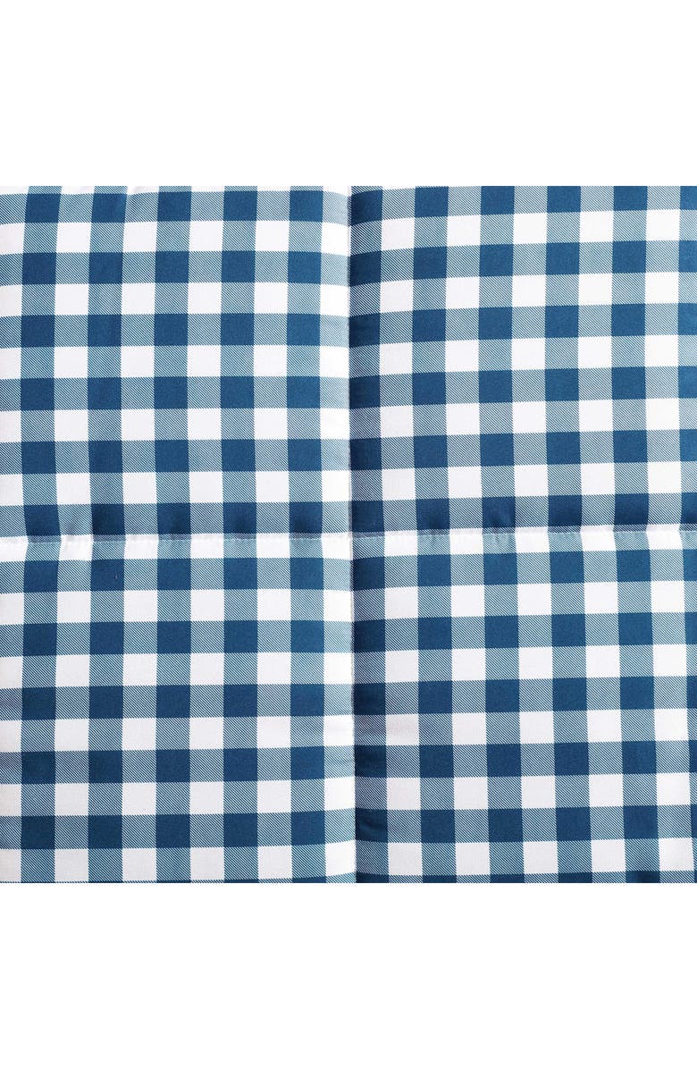 Eddie Bauer Preston Check Microfiber Comforter Set, Alternate, color, White/ Cosmo Blue