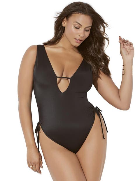 A-List Plunge One Piece Swimsuit