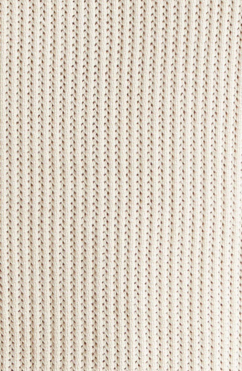 Sunspel Mesh Stitch Polo Sweater, Alternate, color,