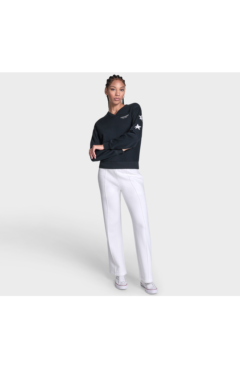 Converse Chuck Star Crew, Alternate, color, Converse Black