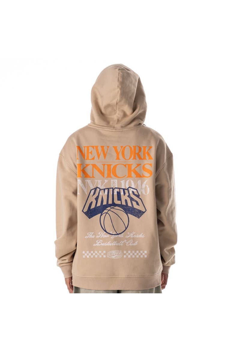 Unisex The Wild Collective  Tan New York Knicks Mantra Premium Hoodie, Alternate, color, Tan
