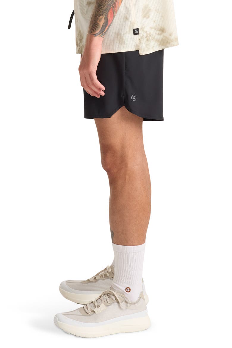Baja 5-Inch Performance Shorts, Alternate, color, BLACK