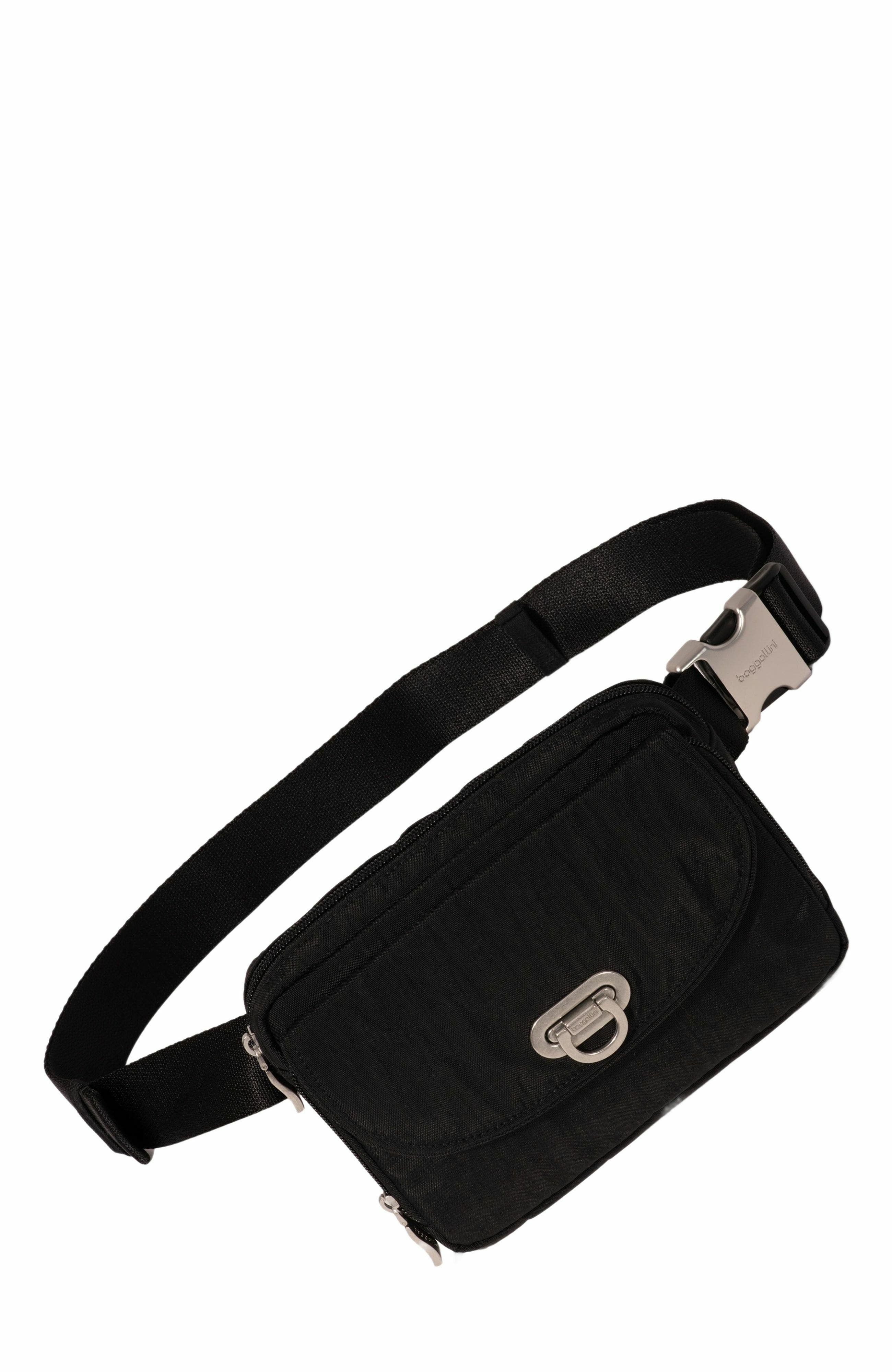 Coastal Flip Lock Sling Bag, Main, color, BLACK
