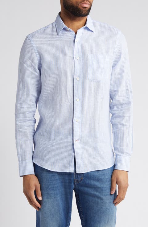 Laguna Linen Button-Up Shirt