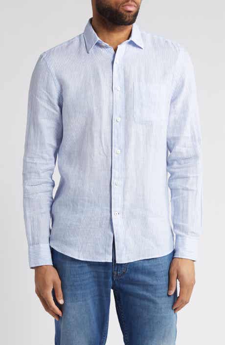 Faherty Laguna Linen Button-Up Shirt
