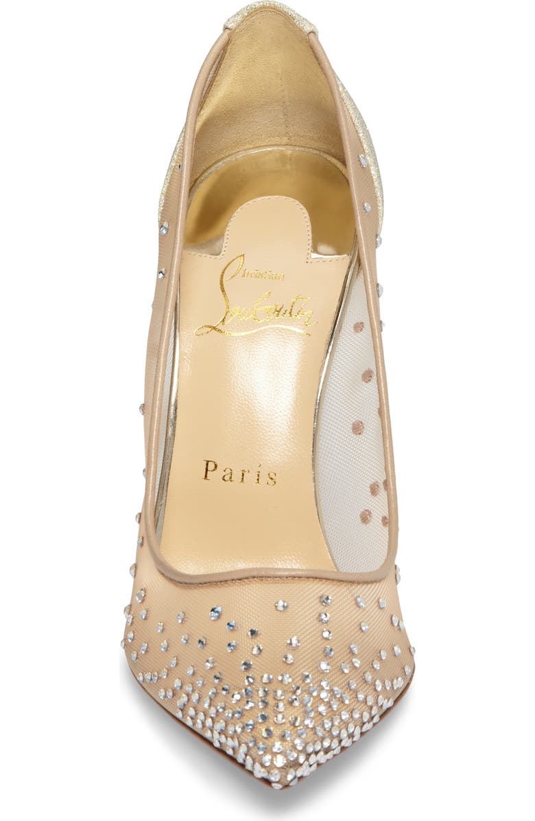 Christian Louboutin Follies Strass Pump, Alternate, color,