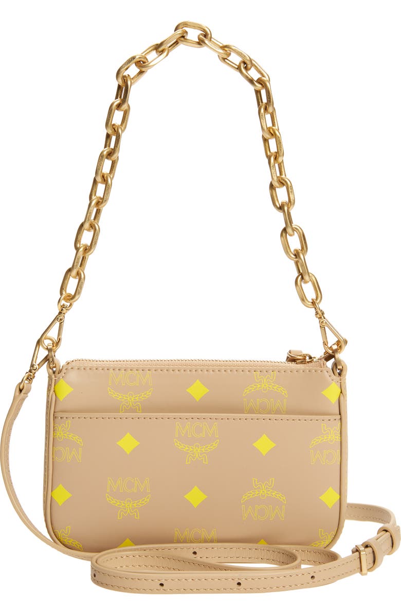 MCM Mini Color Splash Logo Shoulder Bag, Alternate, color,