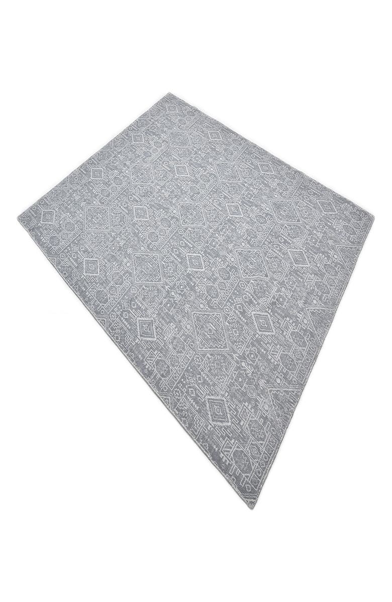 Solo Rugs Elle Handmade Area Rug, Alternate, color, Grey