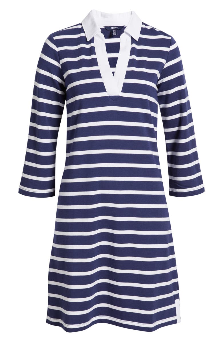 Hatley Taylor Stripe Long Sleeve Dress, Alternate, color, 