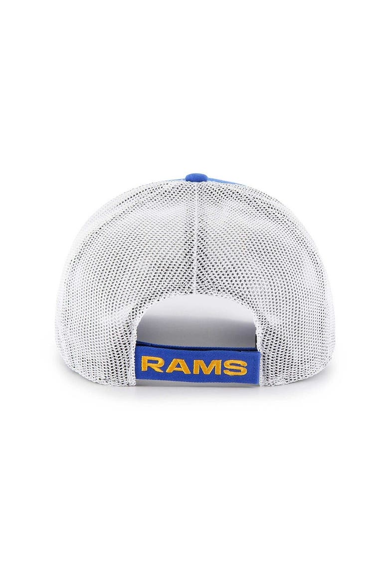 Men's '47 Royal/White Los Angeles Rams Drifter Adjustable Trucker Hat, Alternate, color, Royal