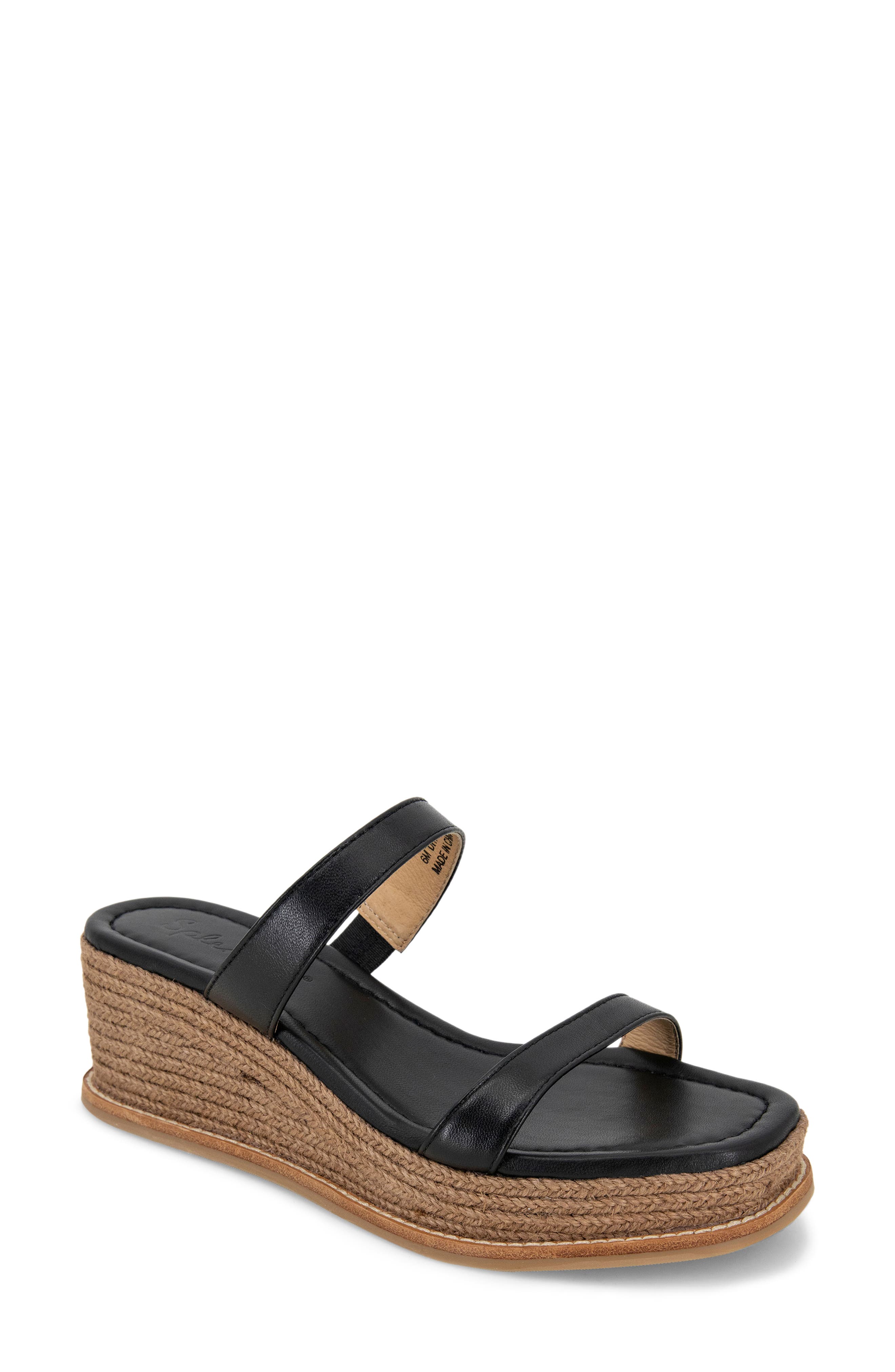 Splendid Diya Espadrille Platform Wedge Slide Sandal, Main, color, 