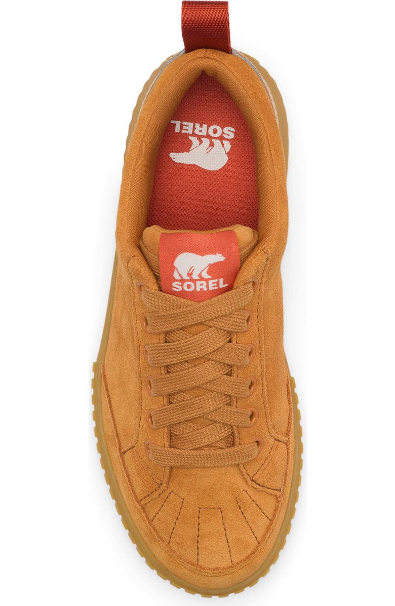 SOREL Ona Ave Waterproof Low Top Sneaker, Alternate, color, Canyon Gold/ Gum