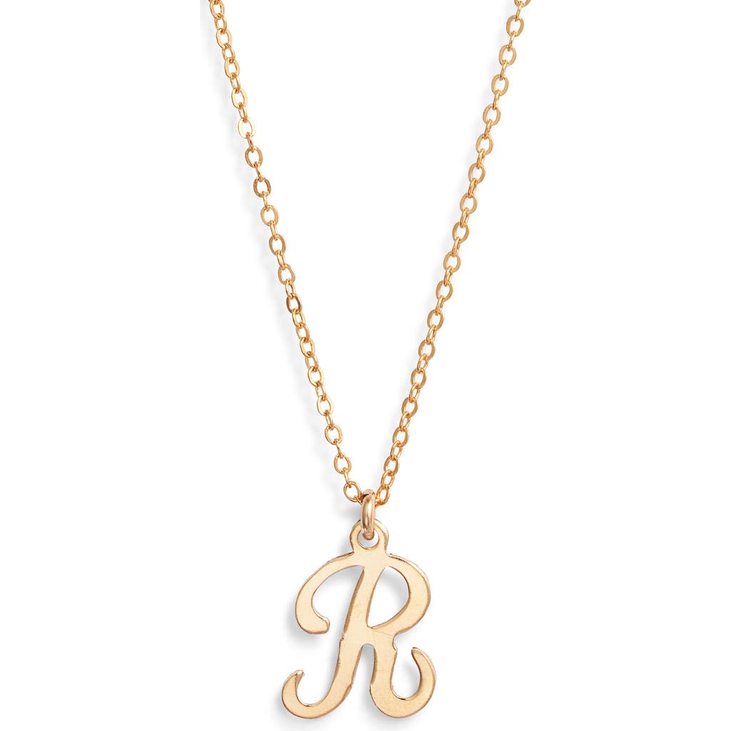SET & STONES SET & STONES GIANNA INITIAL PENDANT NECKLACE