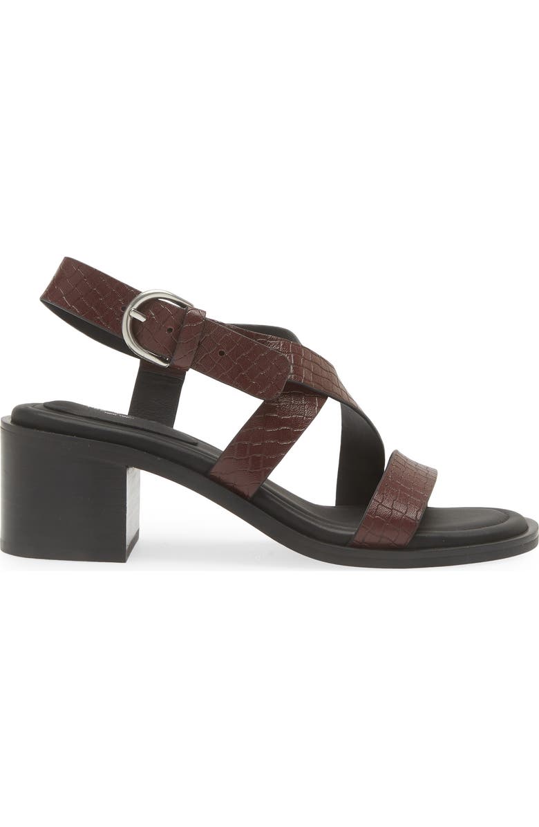 rag & bone Geo Ankle Strap Sandal, Alternate, color, Winebktw