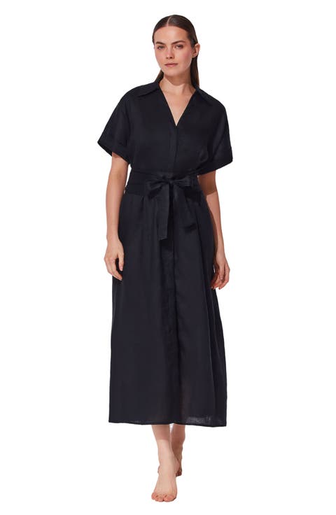 Hokkaido Shirt Dress Cover-Up