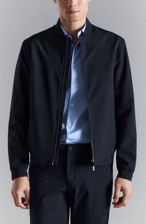 Water Repellent Bomber Jacket