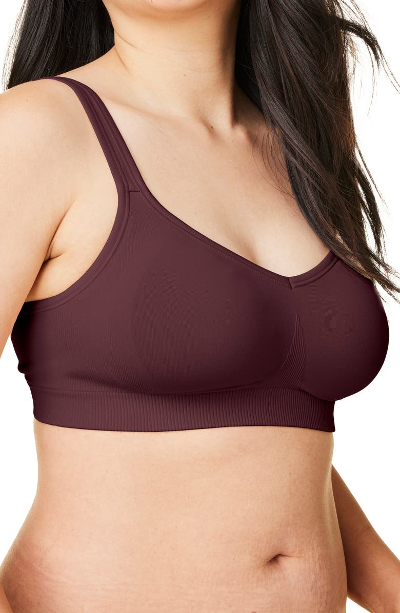 Bravado Designs Sculpt Wireless Everyday Bra, Main, color, Cherry