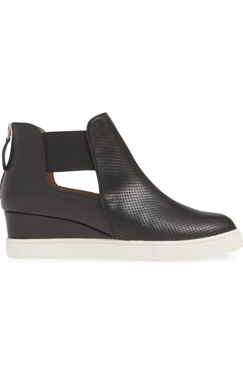 Linea Paolo Amanda Slip-On Wedge Bootie, Alternate, color,