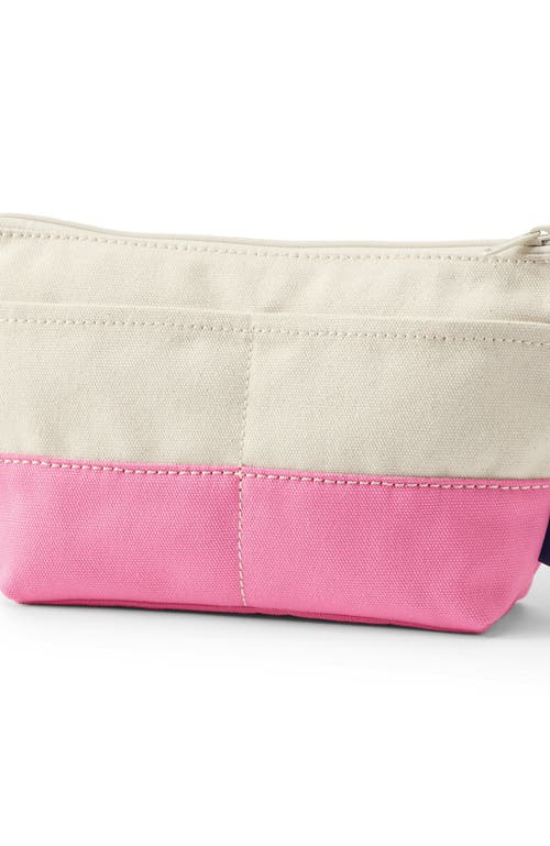 Lands' End Zipper Canvas Pouch