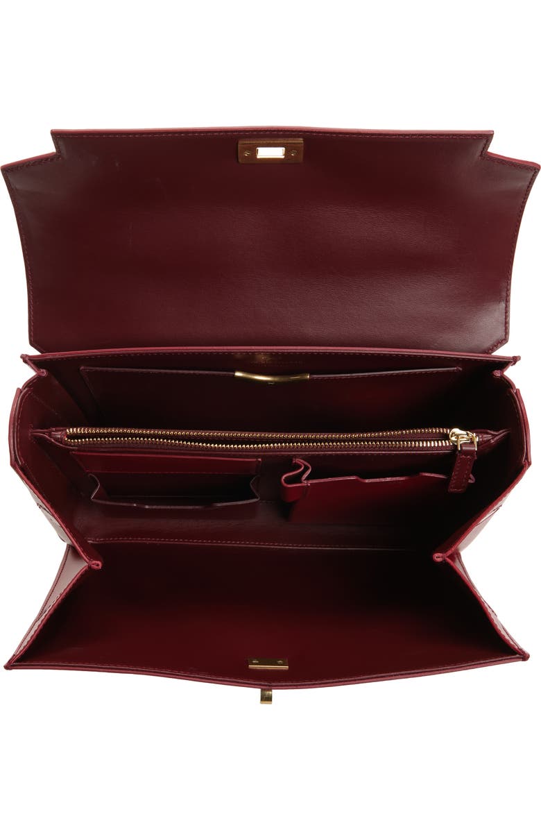 Anya Hindmarch Mortimer Leather Top Handle Bag, Alternate, color,